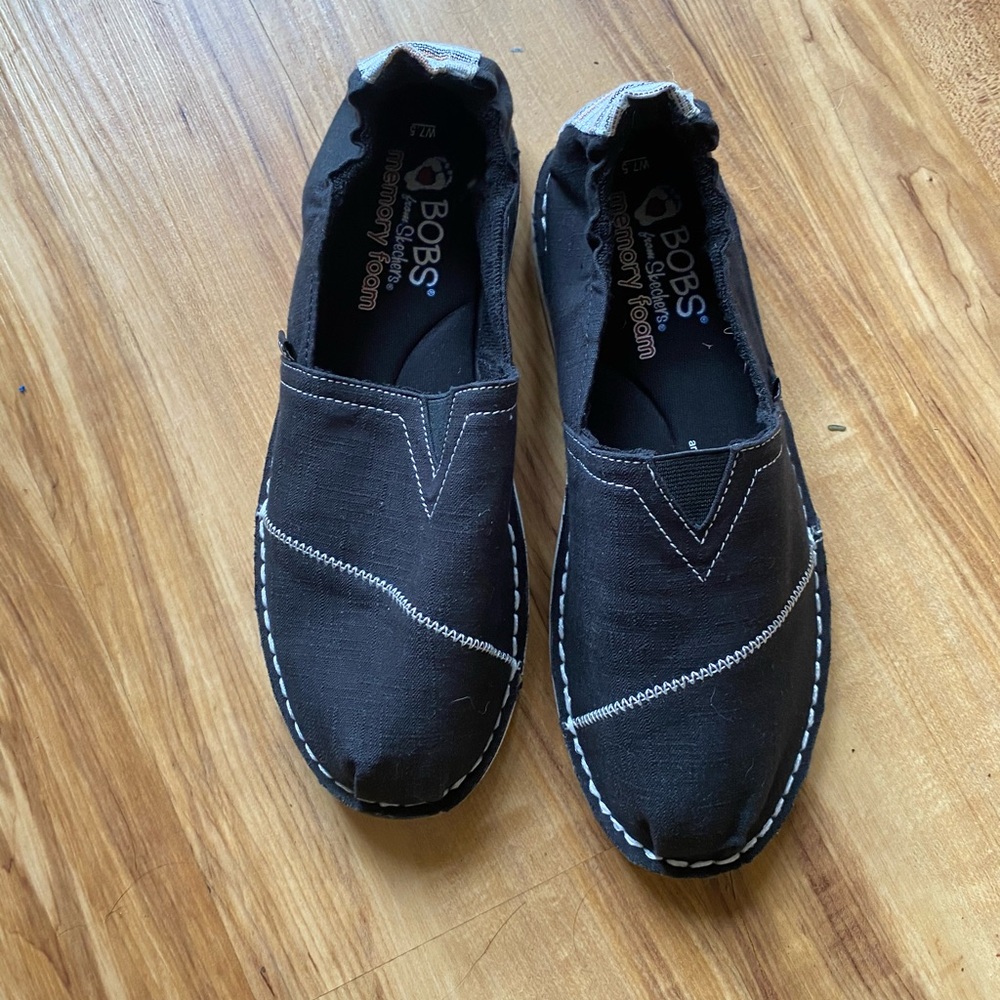 Bobs from Skechers memory foam slip ons